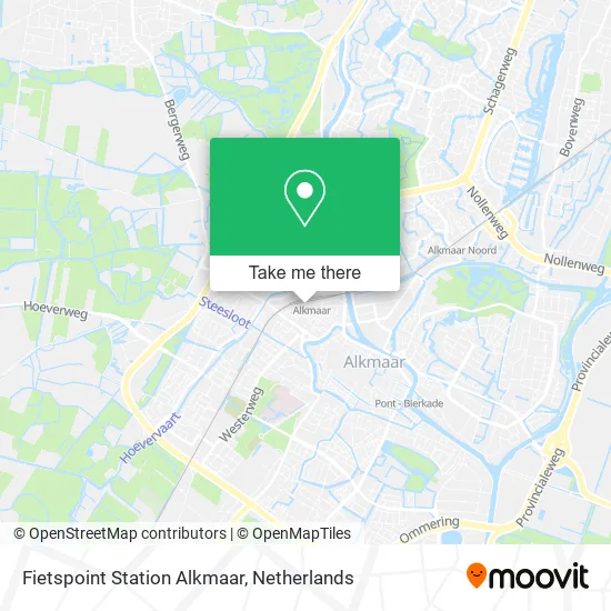 Fietspoint Station Alkmaar Karte