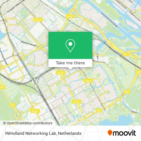 INHolland Networking Lab map