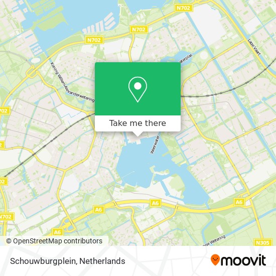Schouwburgplein Karte