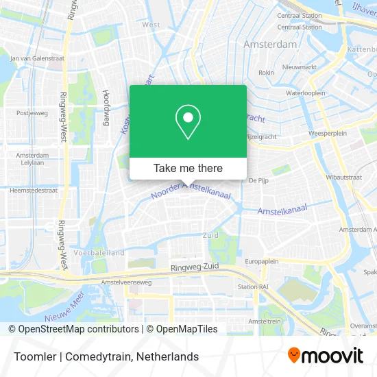 Toomler | Comedytrain map