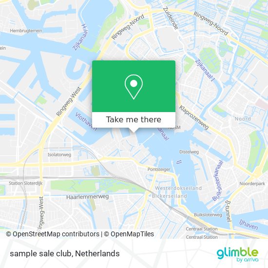 sample sale club map