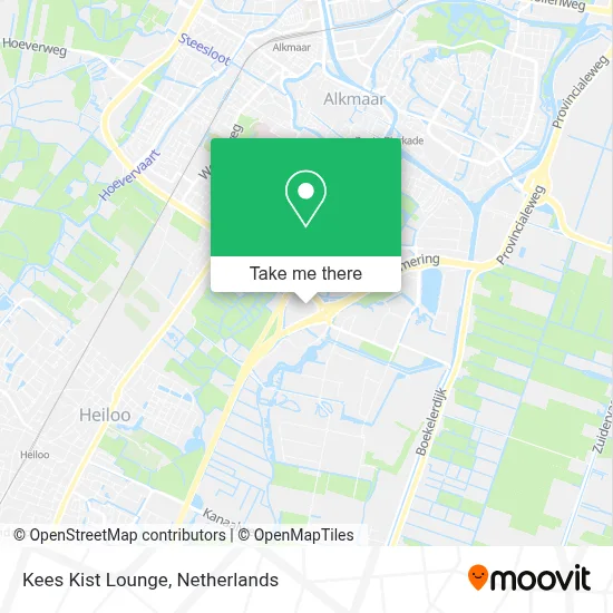 Kees Kist Lounge map