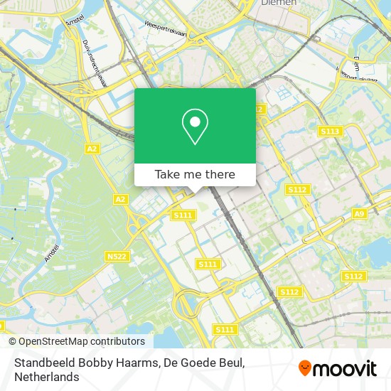 Standbeeld Bobby Haarms, De Goede Beul map