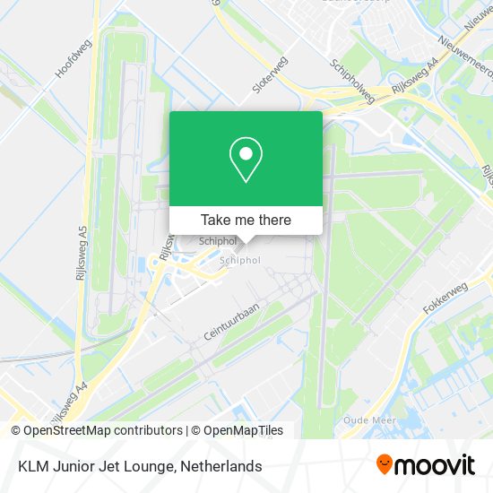 KLM Junior Jet Lounge map