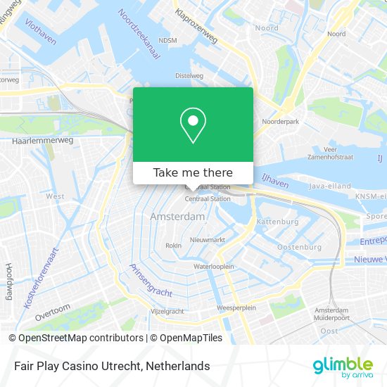 Fair Play Casino Utrecht map