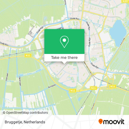 Bruggetje map