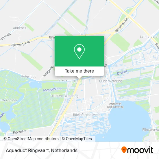 Aquaduct Ringvaart map