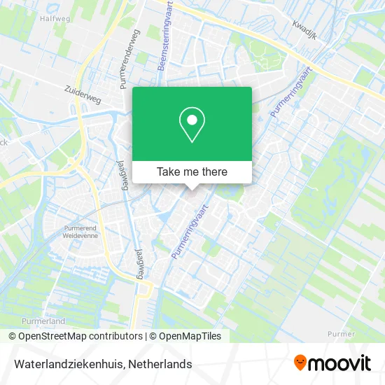Waterlandziekenhuis map