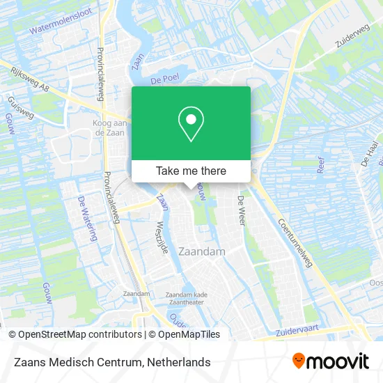 Zaans Medisch Centrum map
