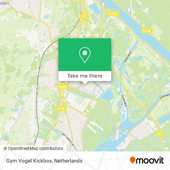 Gym Vogel Kickbox Karte