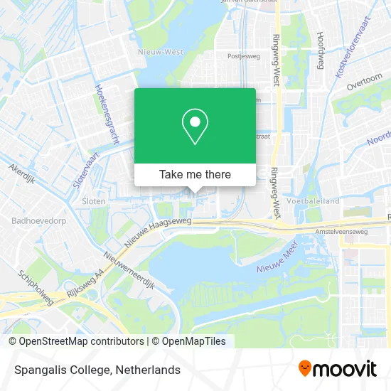 Spangalis College map