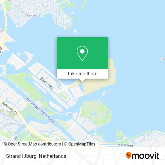 Strand IJburg map