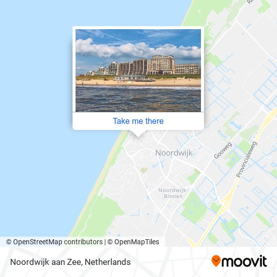 Noordwijk aan Zee Karte