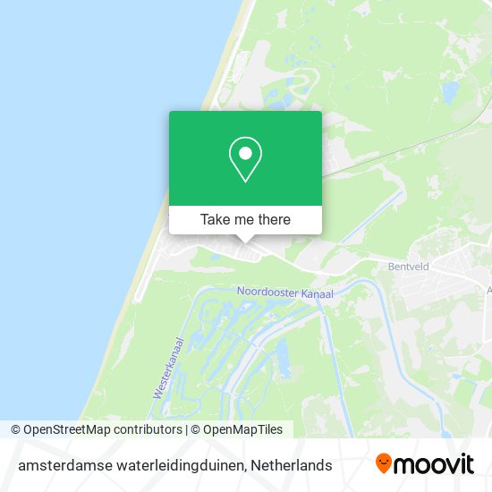 amsterdamse waterleidingduinen map