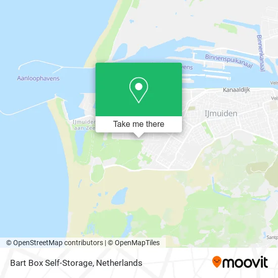 Bart Box Self-Storage map