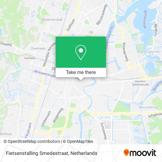 Fietsenstalling Smedestraat Karte
