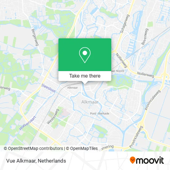 Vue Alkmaar map