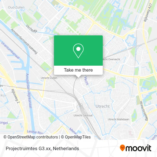 Projectruimtes G3.xx map