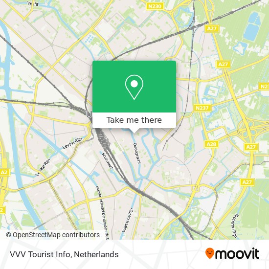 VVV Tourist Info Karte