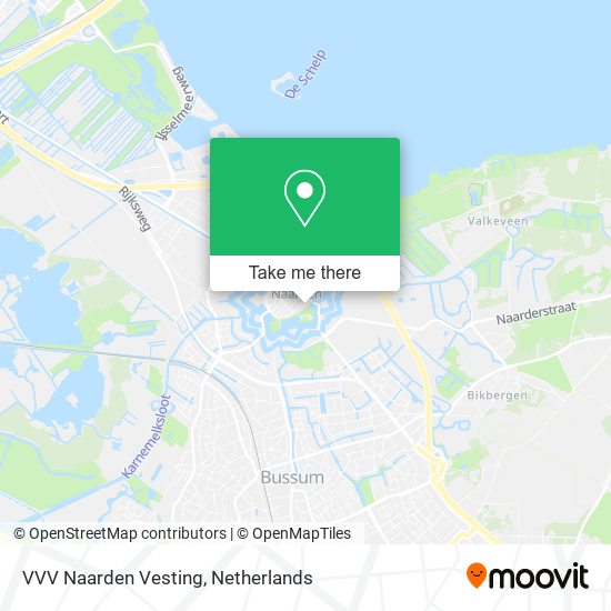 VVV Naarden Vesting Karte