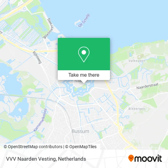 VVV Naarden Vesting map