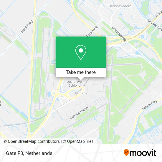 Gate F3 map