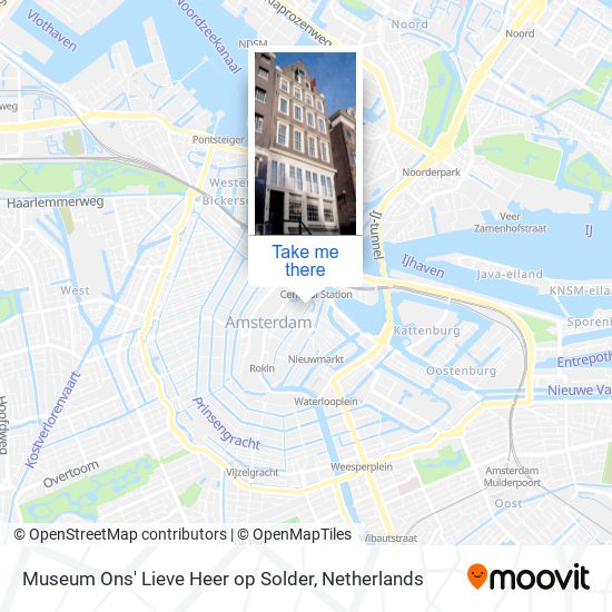 Museum Ons' Lieve Heer op Solder map