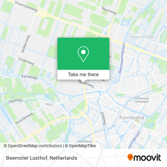 Beemster Lusthof map