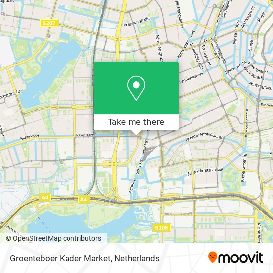 Groenteboer Kader Market map