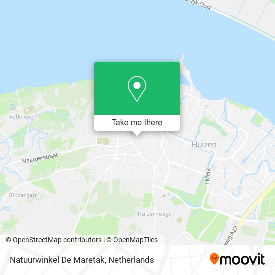 Natuurwinkel De Maretak map