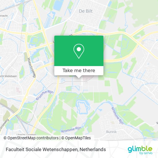 Faculteit Sociale Wetenschappen map