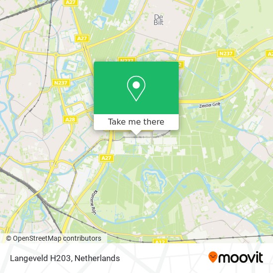 Langeveld H203 Karte