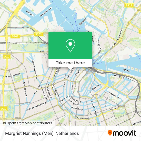 Margriet Nannings (Men) map