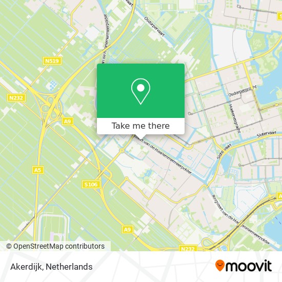 Akerdijk map