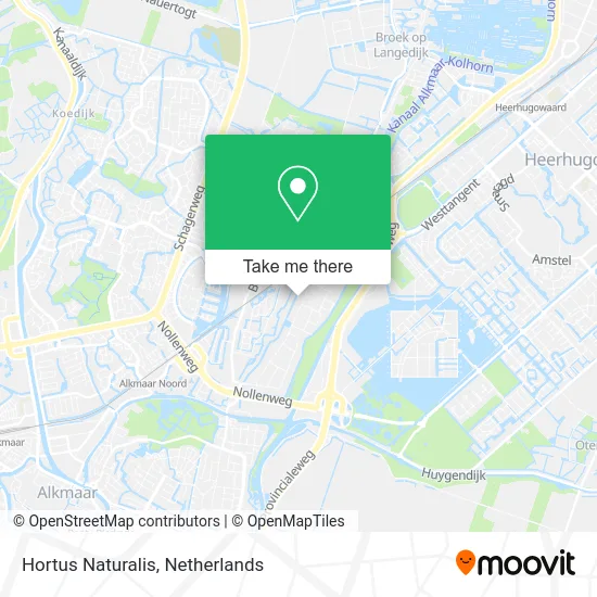 Hortus Naturalis map