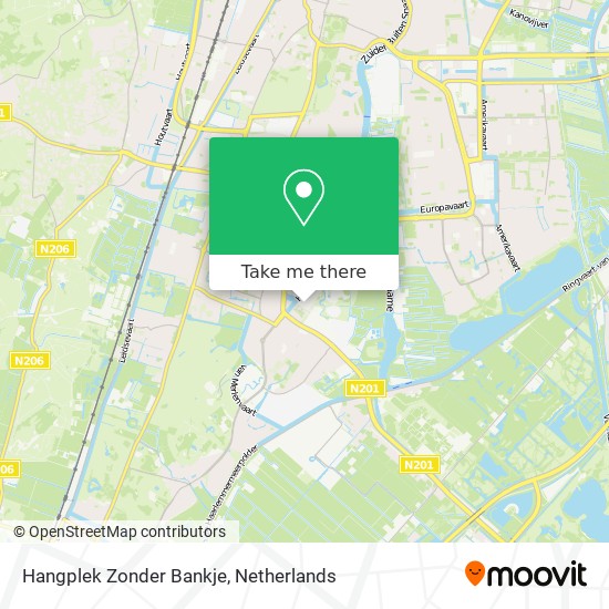 Hangplek Zonder Bankje map