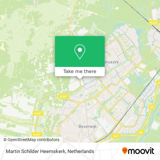 Martin Schilder Heemskerk map