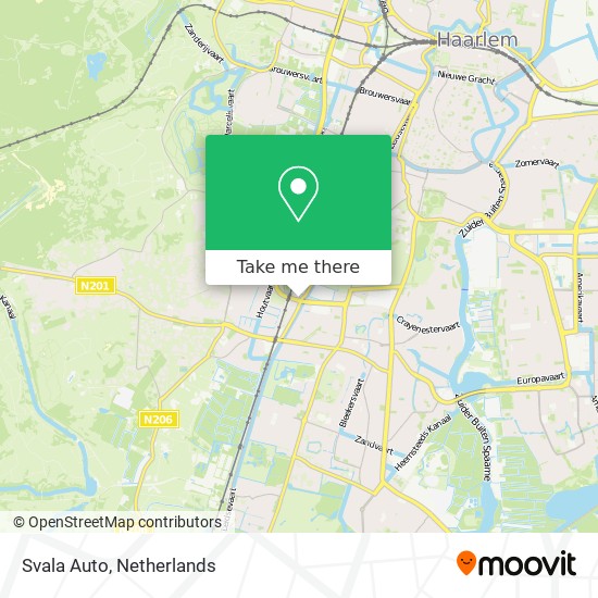 Svala Auto map