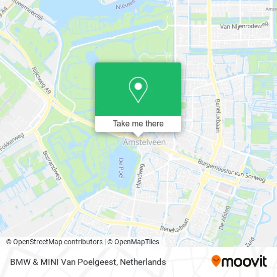 BMW & MINI Van Poelgeest map