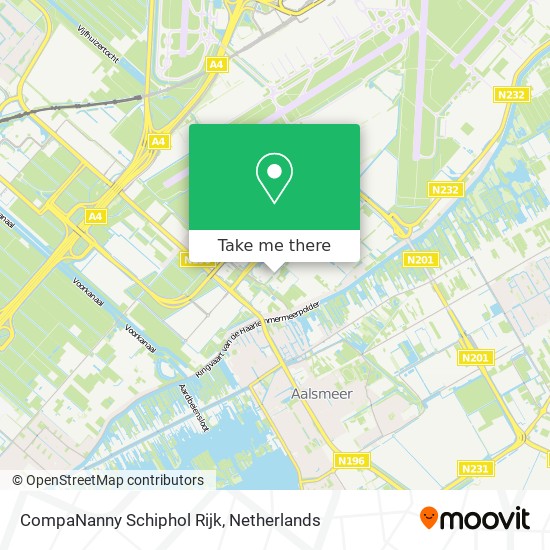 CompaNanny Schiphol Rijk map