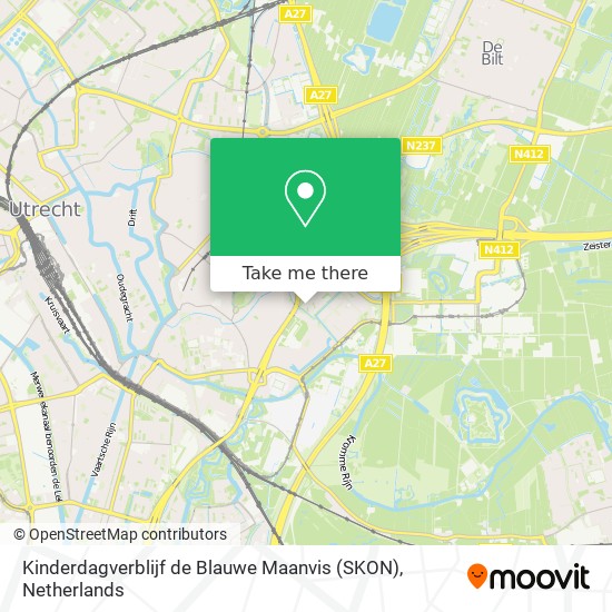 Kinderdagverblijf de Blauwe Maanvis (SKON) map