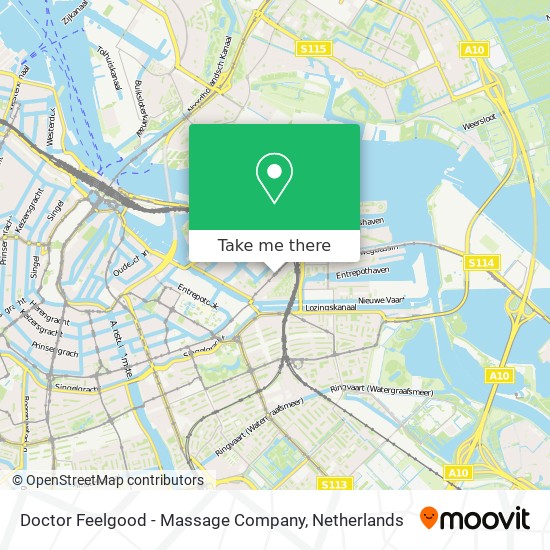 Doctor Feelgood  - Massage Company map