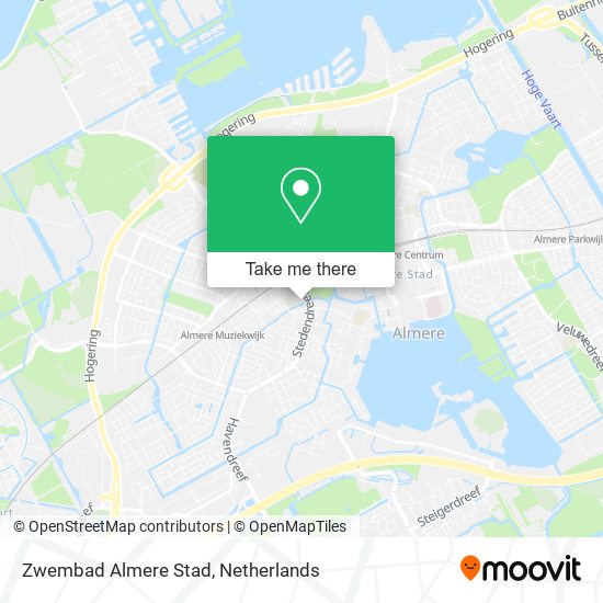 Zwembad Almere Stad Karte