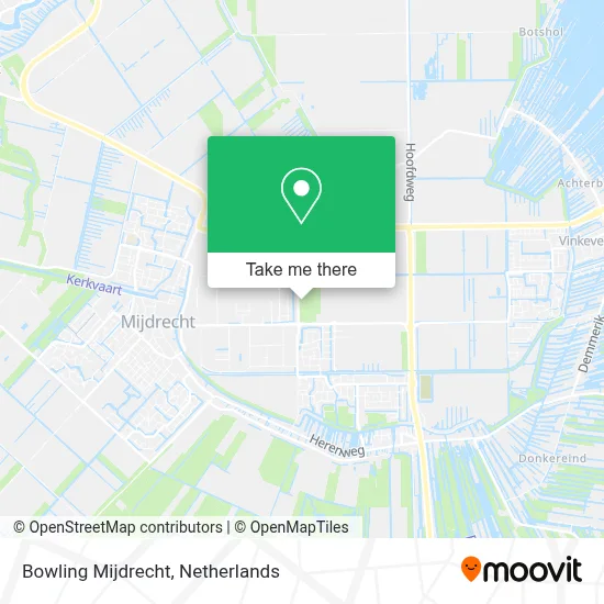 Bowling Mijdrecht map