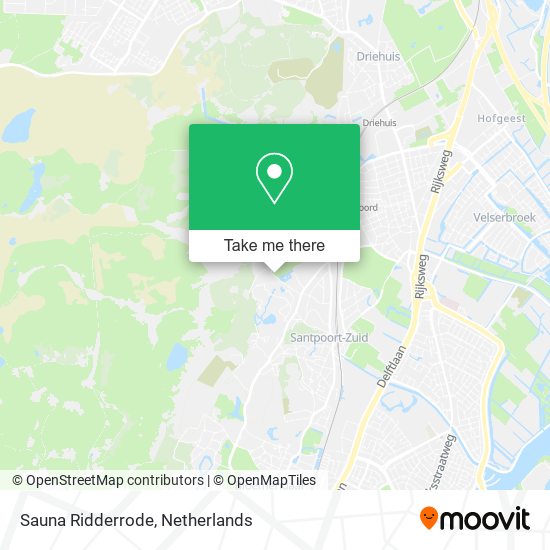 Sauna Ridderrode map