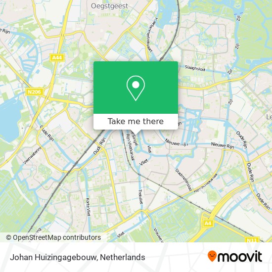 Johan Huizingagebouw map