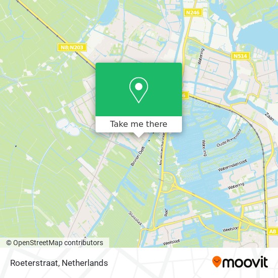 Roeterstraat map