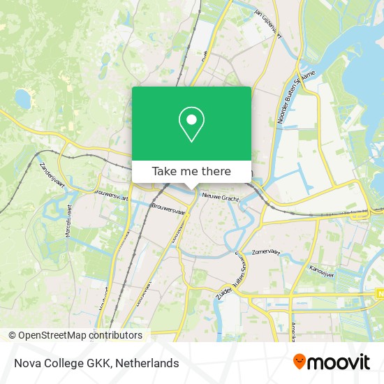 Nova College GKK map