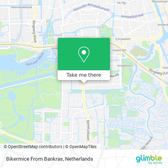 Bikermice From Bankras map