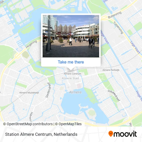 Station Almere Centrum Karte